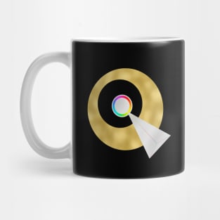 Trekkery Diversity Symbol with Rainbow Coffee Cup Only Mug